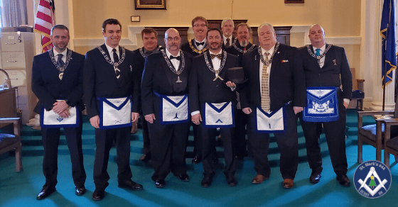 The Officers of St. Mark's Lodge for 2020